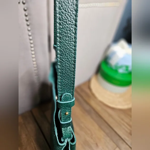 Portland Leather Goods Large Olivia Forrest Green - Picture 13 of 16